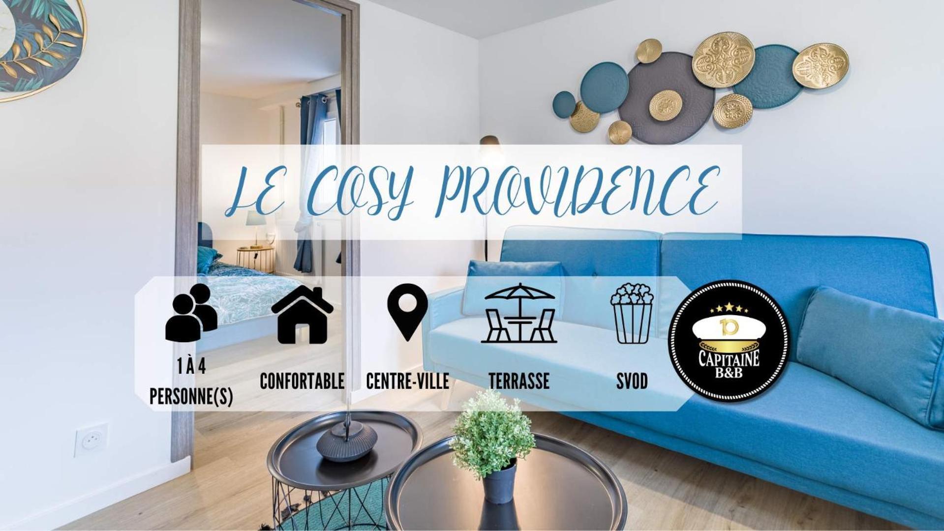 Apartament Le Cosy - Providence - Parking - Terrasse Troyes Zewnętrze zdjęcie